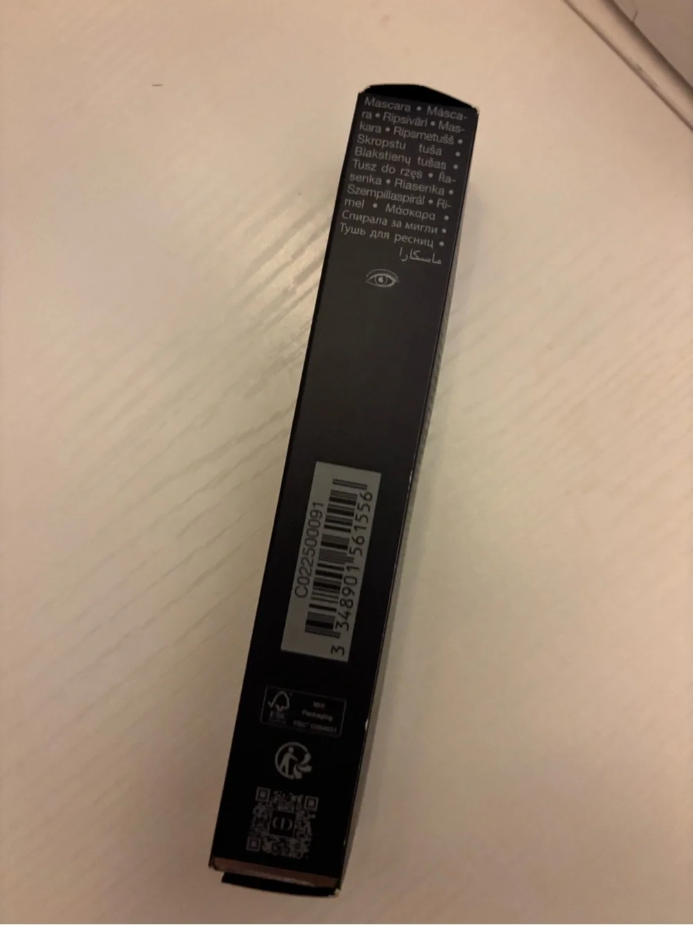 Diorshow iconic overcurl waterproof mascara in black